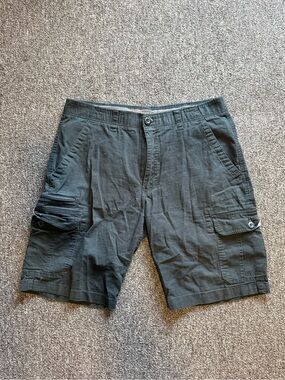Black Cargo Shorts